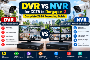CCTV Camera for Hostels and PGs in Durgapur: Complete 2026 Security Guide 2 DVR vs NVR for CCTV in Durgapur: Complete 2026 Recording Guide