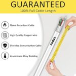 FEDUS 23AWG Pure Copper 3+1 CCTV Camera Coaxial Cable (200-METER)
