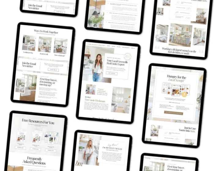 Ready Made Real Estate Website | Real Estate Agent Website Template |