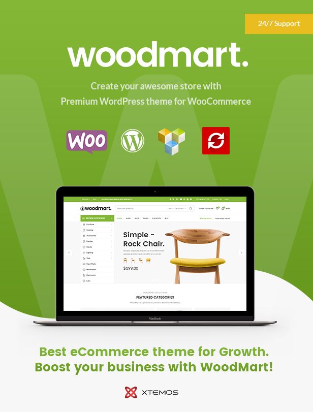 WoodMart Theme Free Download for WordPress – eCommerce Ready Design 2025