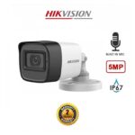 HIKVISION 8 Channel DVR Full Setup with 5MP 4 Dome & 4 Bullet Cameras with Audio Recording