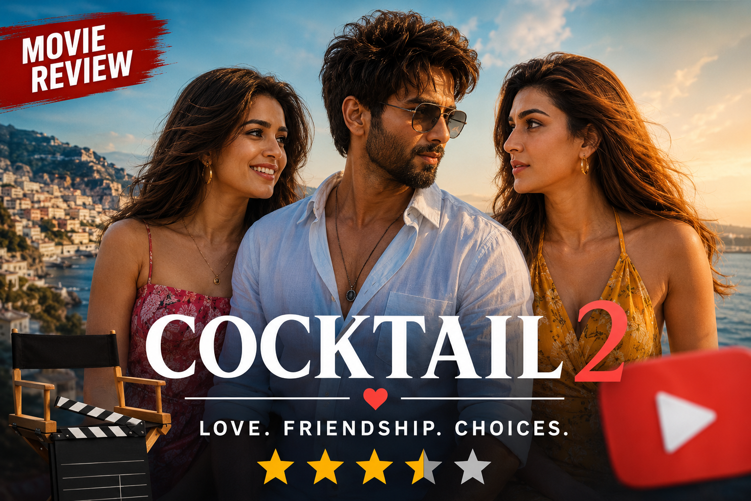 Cocktail 2 Movie Review: Shahid Kapoor, Kriti Sanon & Rashmika Mandanna’s Romantic Drama Explained - 2026