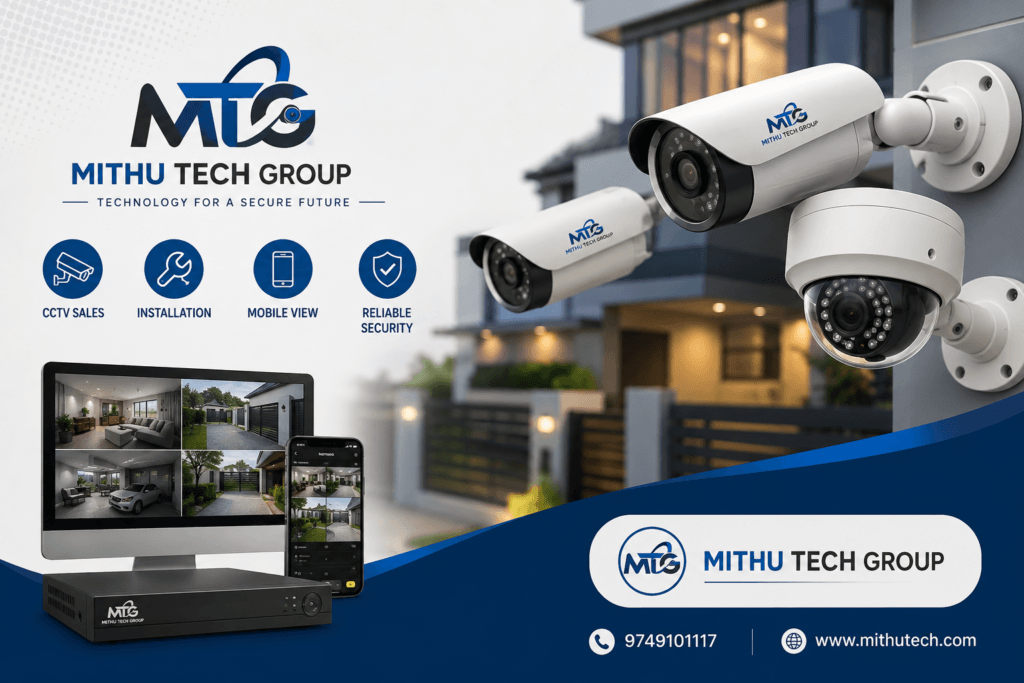 CCTV Camera Installation in Durgapur – Complete Security Solutions by Mithu Tech Group - 2026