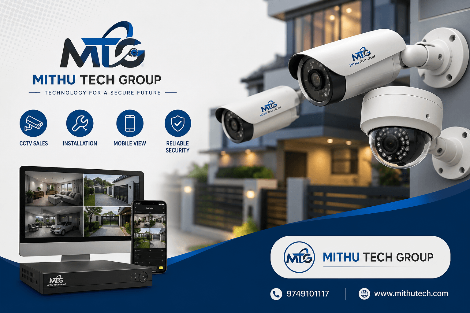 CCTV Camera Installation in Durgapur – Complete Security Solutions by Mithu Tech Group - 2026