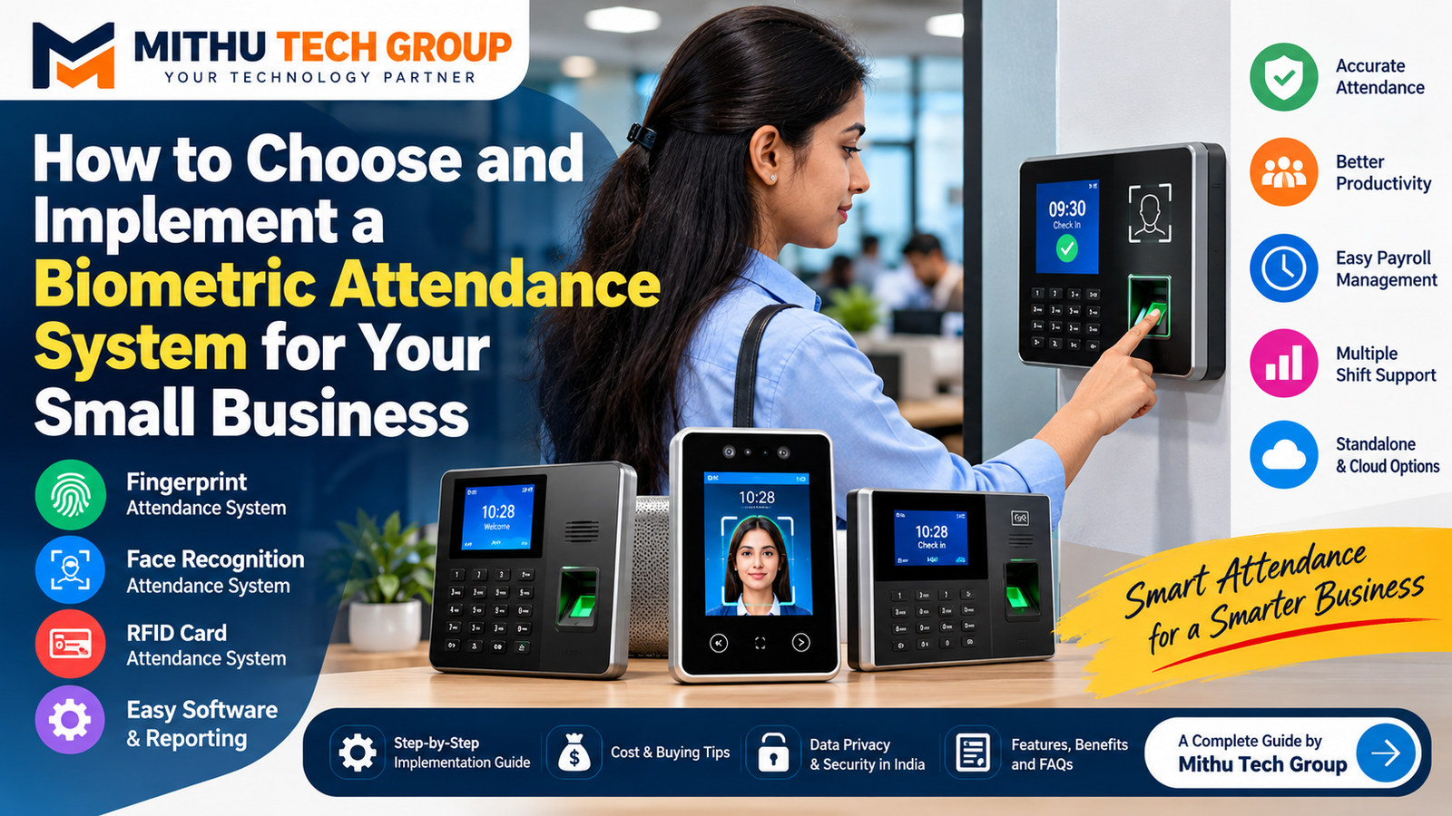 How to Choose a Biometric Attendance System for Small Business (2026)