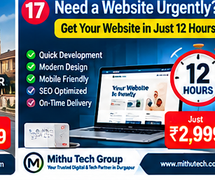 Website in just 12 hours - Mithu Tech Group