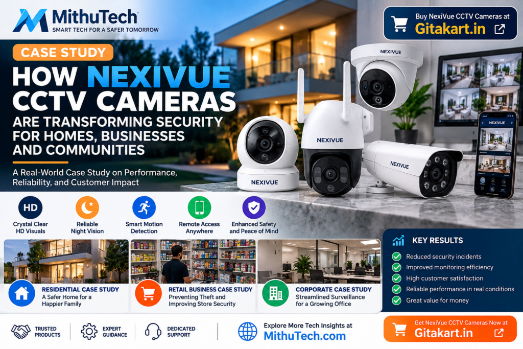 NEXIVUE CCTV Camera Case Study: Features, Installation and Security Guide