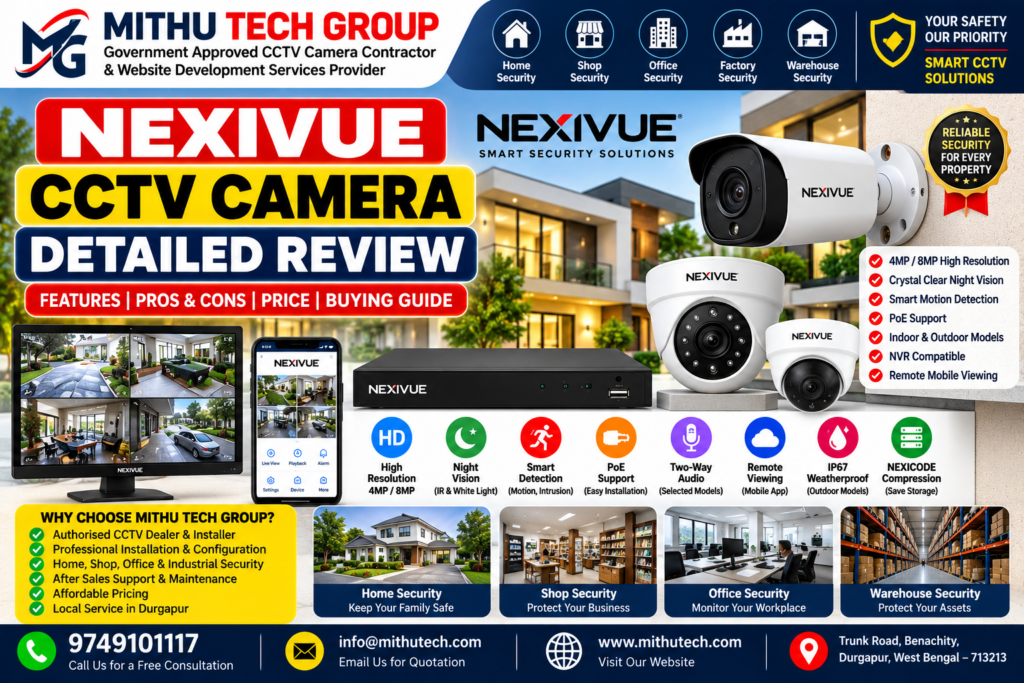 NEXIVUE CCTV Camera Review 2026: Features, Pros, Cons & Price Guide