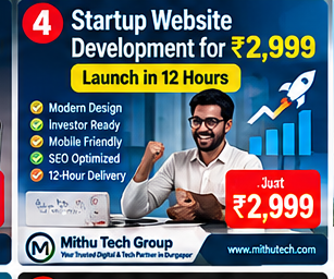 Startup Website Development for ₹2,999 – Launch in 12 Hours