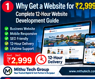 Why Get a Website for ₹2,999? Complete 12-Hour Website Development Guide